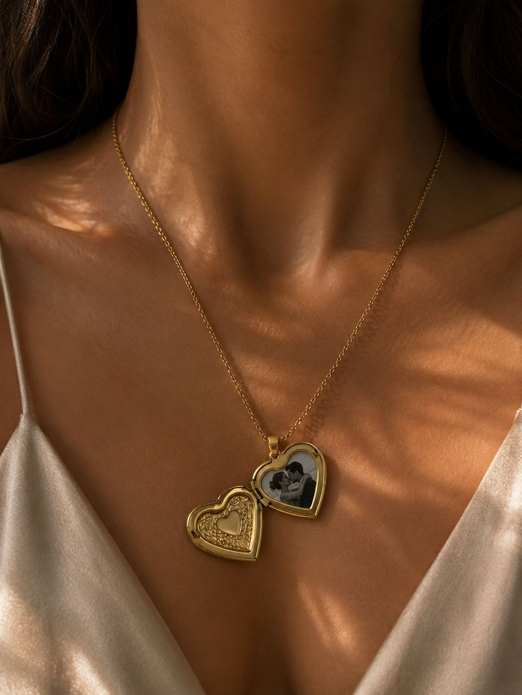 heart locket necklace