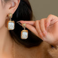 pearl earrings