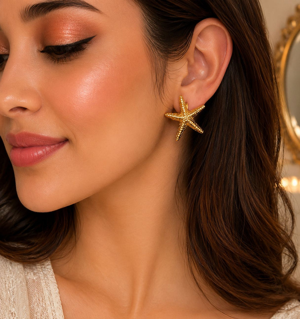 Starfish earrings