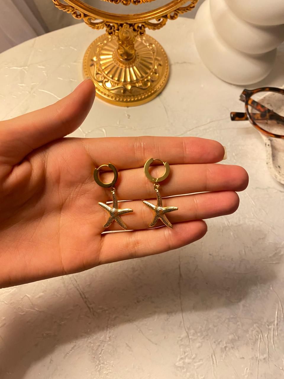 starfish earrings