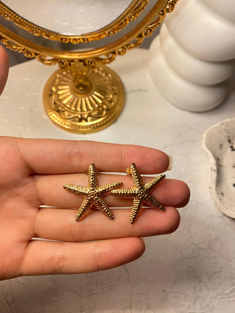 Starfish earrings