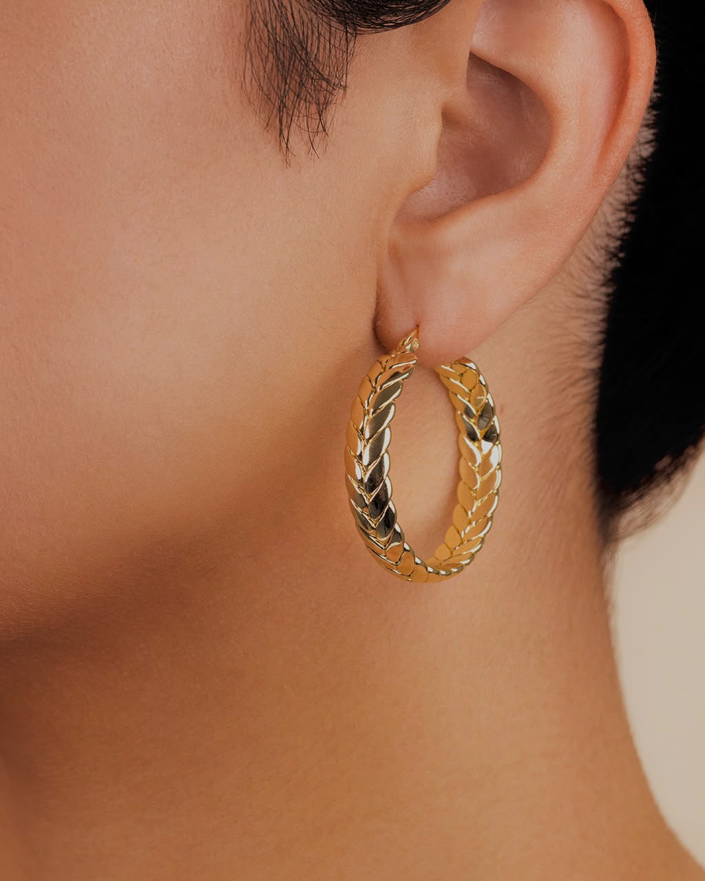 Braided earrings